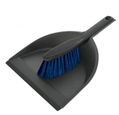 York zmiotka + szufelka z gumką clip azur                   