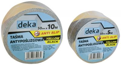 Taśma antypoślizgowa anti slip yellow-b50mm*10m czarna/żółta