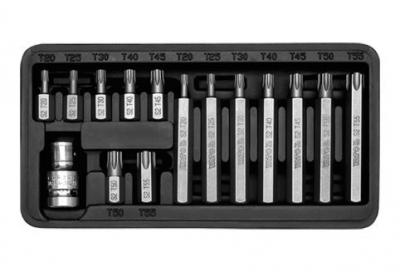 Komplet kluczy specjalnych 15cz torx