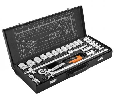 Zestaw kluczy nasadowych 1/2'''' 25 sztuk