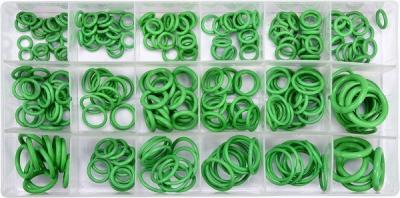 Zestaw 270 oringów do klimatyzacji materiał hnbr, zielon
