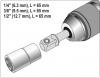 Adapter sds plus do nasadek 1/4'''', 3/8'''', 1/2''''