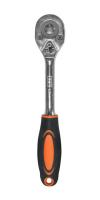 Grzechotka 1/2'''' pro z gumową rączką crv 12.5mm